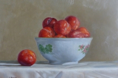 Christine Hodges Red Plums