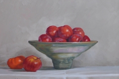 Plums in Lustre Bowl