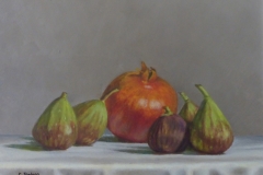 Pomegranate and figs