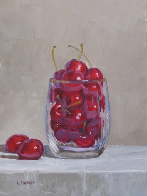 Cherries in Glass Christine Hodges